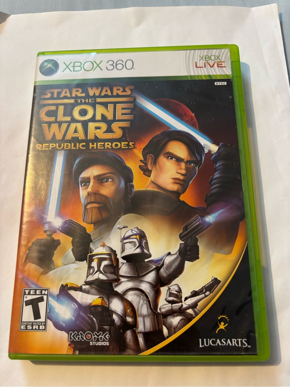 Xbox 360 Star Wars: The Clone Wars - Republic Heroes CIB